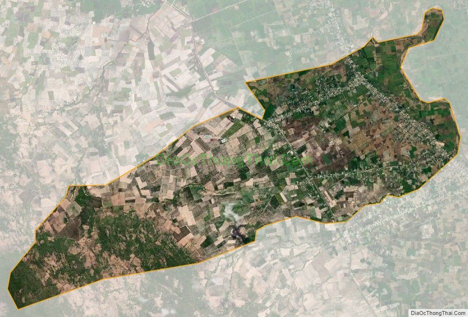 Bản đồ vệ tinh xã Ia Peng, huyện Phú Thiện