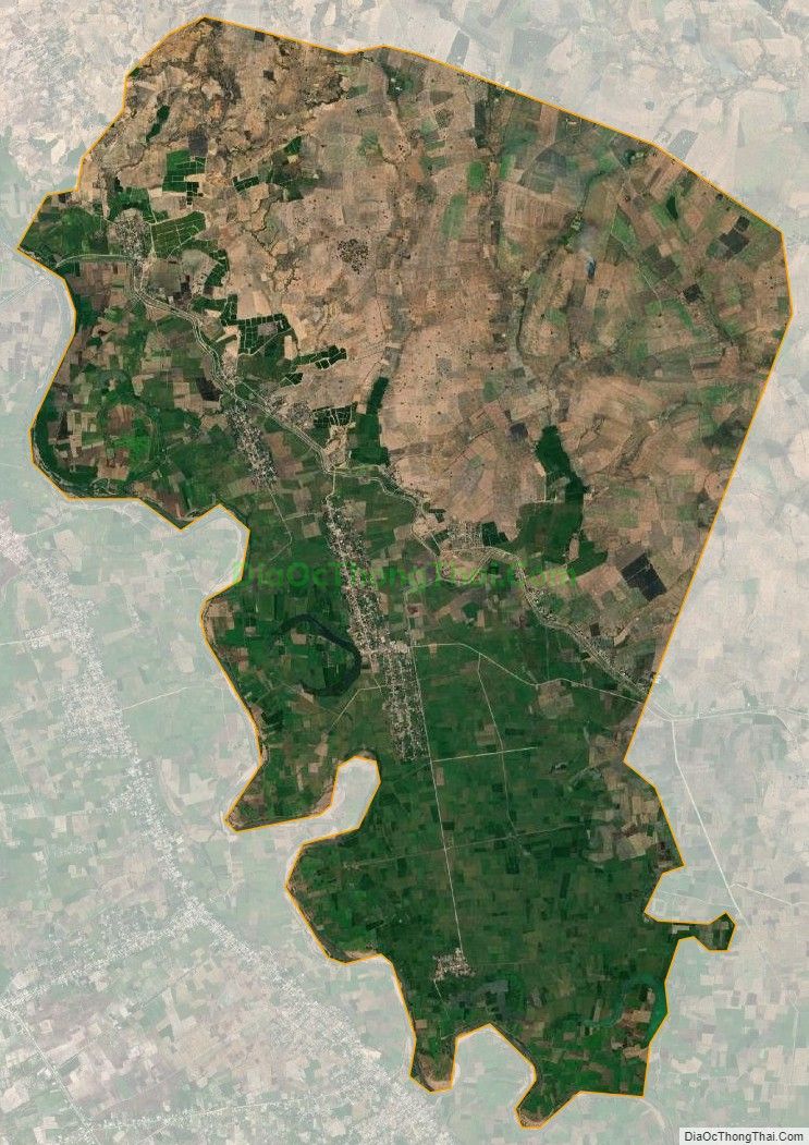 Bản đồ vệ tinh xã Ia Yeng, huyện Phú Thiện