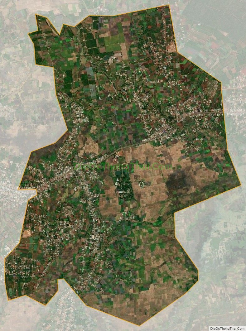 Bản đồ vệ tinh xã An Phú, thành phố Pleiku