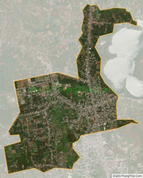 Bản đồ vệ tinh phường Yên Thế, thành phố Pleiku