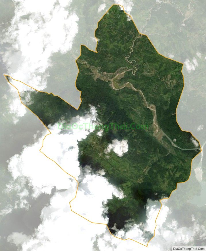 Bản đồ vệ tinh xã Minh Ngọc, huyện Bắc Mê