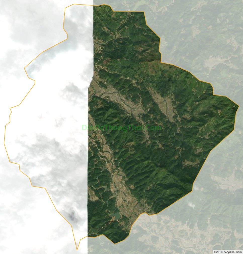 Bản đồ vệ tinh xã Bằng Hành, huyện Bắc Quang