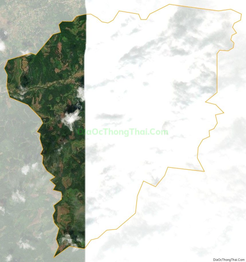 Bản đồ vệ tinh xã Đông Thành, huyện Bắc Quang