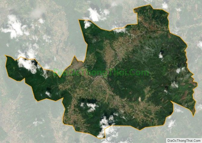 Bản đồ vệ tinh xã Đồng Yên, huyện Bắc Quang