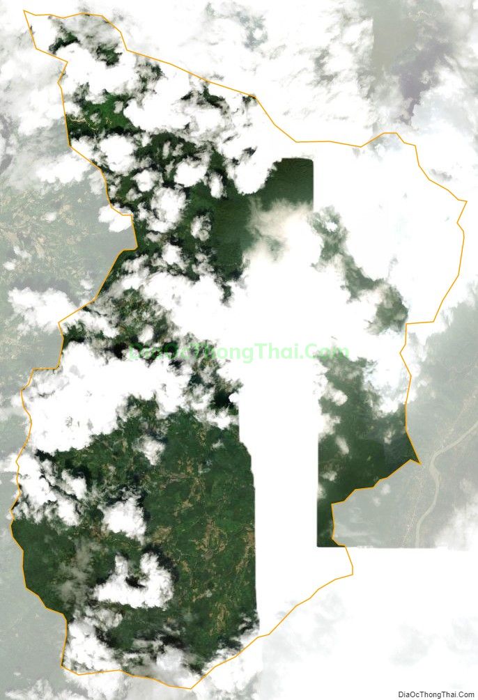 Bản đồ vệ tinh xã Tân Lập, huyện Bắc Quang