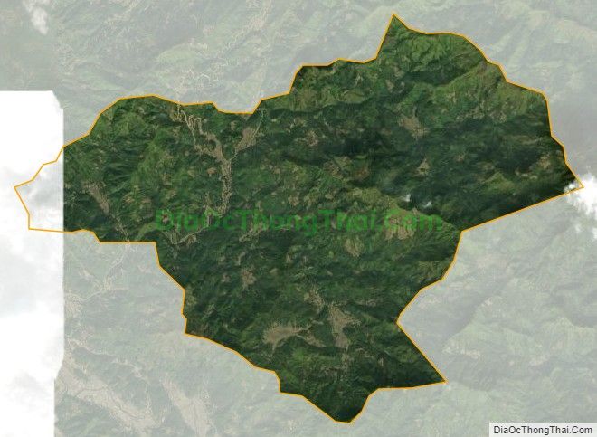 Bản đồ vệ tinh xã Thượng Bình, huyện Bắc Quang