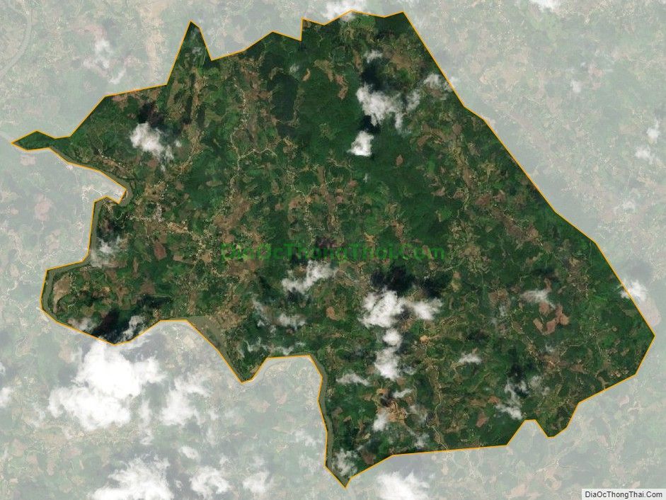 Bản đồ vệ tinh xã Việt Hồng, huyện Bắc Quang