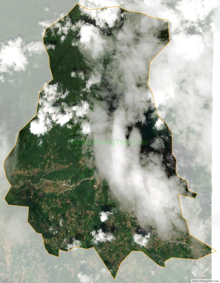Bản đồ vệ tinh Thị trấn Việt Quang, huyện Bắc Quang