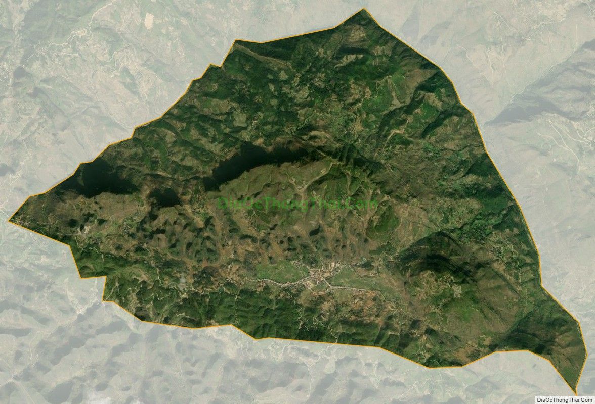Bản đồ vệ tinh Thị trấn Đồng Văn, huyện Đồng Văn