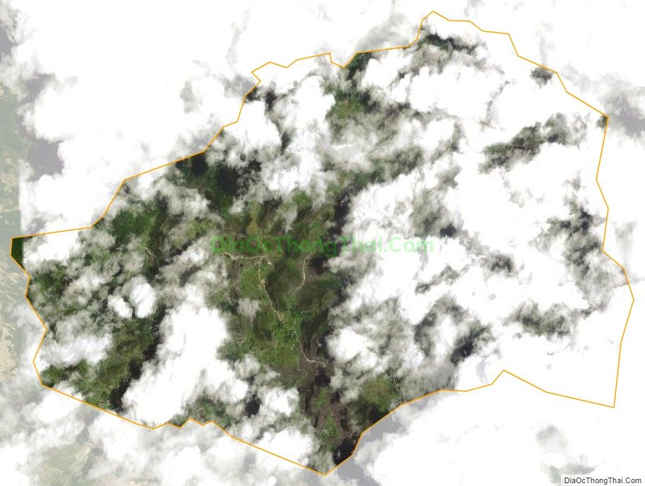 Bản đồ vệ tinh xã Hố Quáng Phìn, huyện Đồng Văn