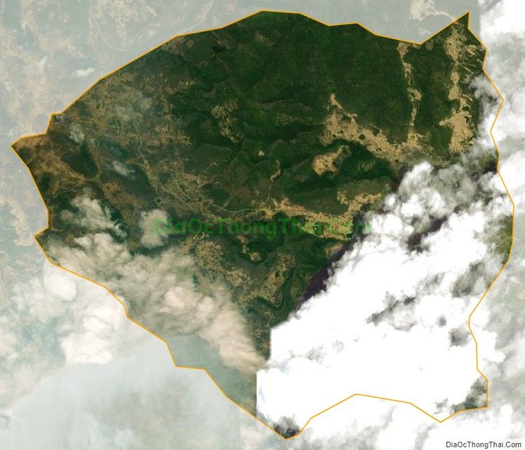 Bản đồ vệ tinh xã Vần Chải, huyện Đồng Văn