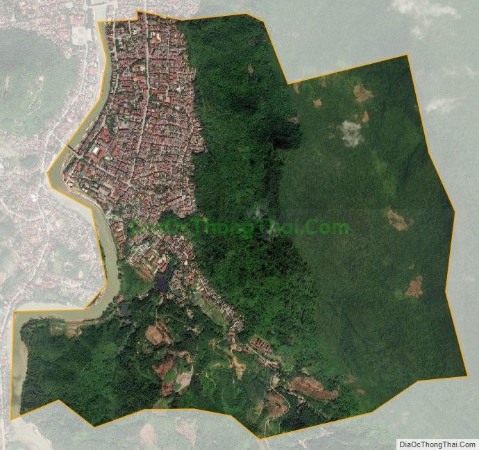 Bản đồ vệ tinh phường Minh Khai, thành phố Hà Giang