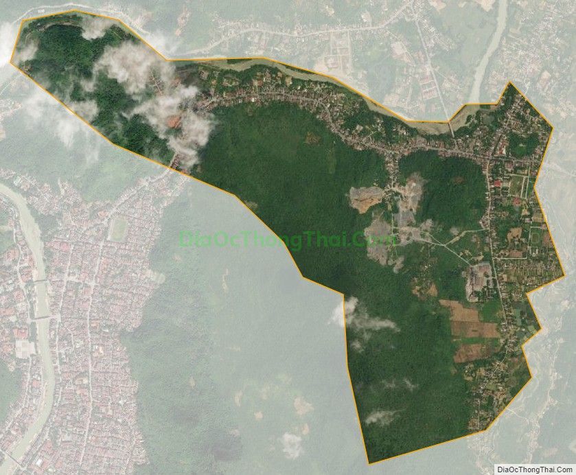 Bản đồ vệ tinh phường Ngọc Hà, thành phố Hà Giang