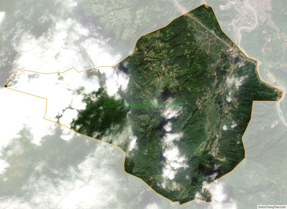 Bản đồ vệ tinh xã Phương Thiện, thành phố Hà Giang