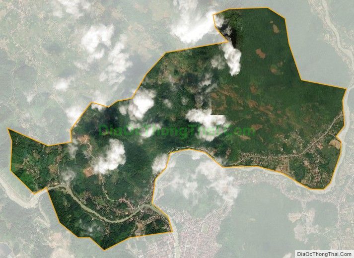 Bản đồ vệ tinh phường Quang Trung, thành phố Hà Giang