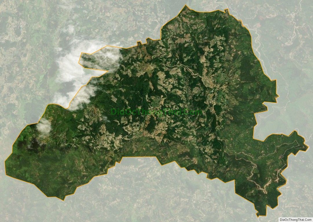 Bản đồ vệ tinh xã Bản Máy, huyện Hoàng Su Phì