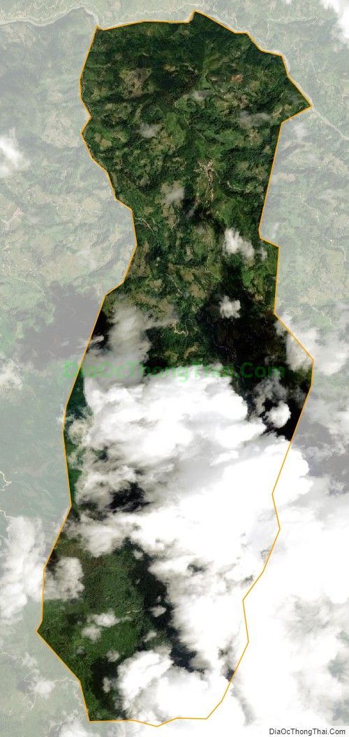 Bản đồ vệ tinh xã Pờ Ly Ngài, huyện Hoàng Su Phì
