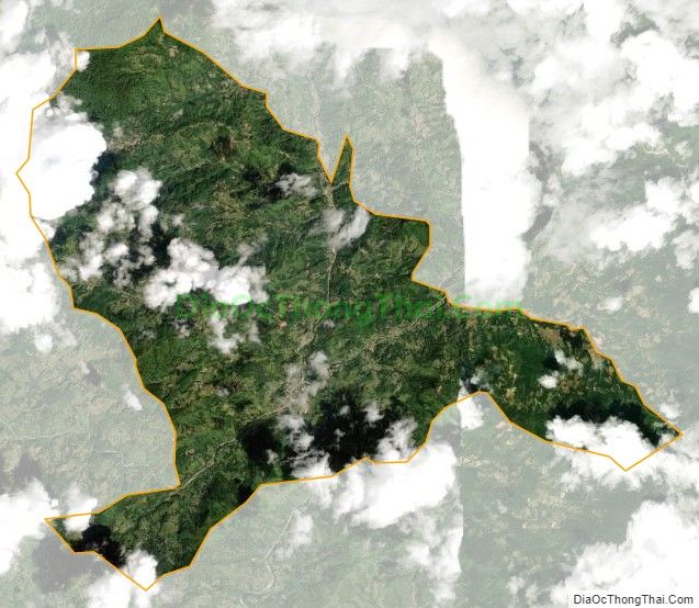 Bản đồ vệ tinh xã Thông Nguyên, huyện Hoàng Su Phì