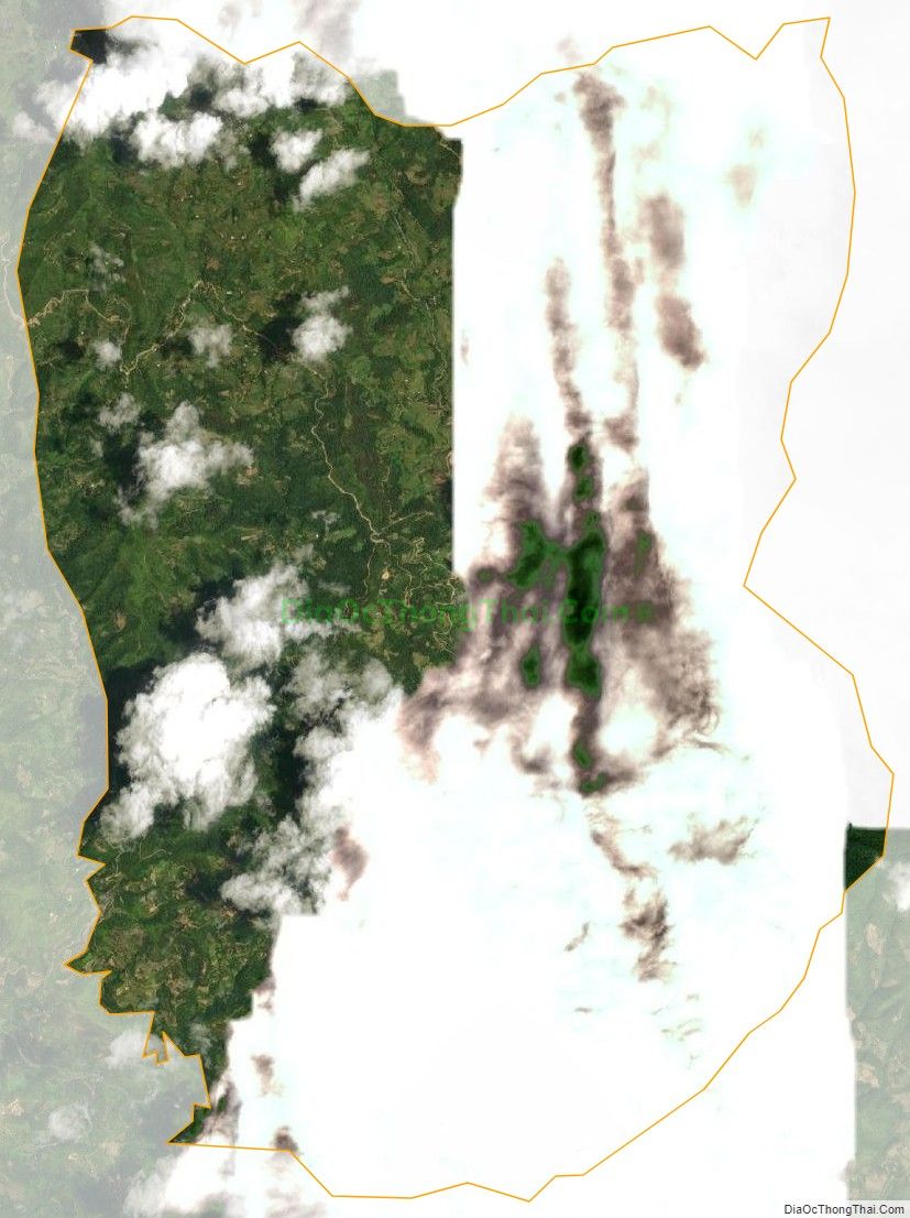 Bản đồ vệ tinh xã Nậm Ban, huyện Mèo Vạc