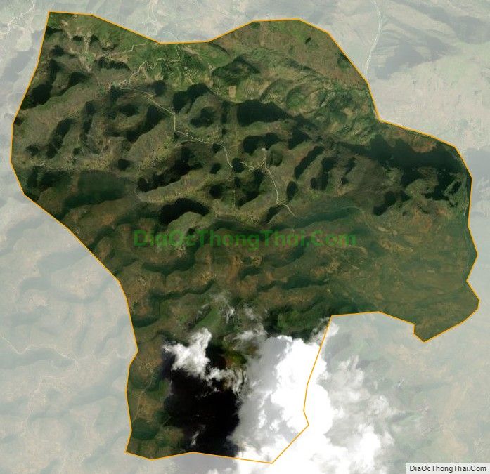Bản đồ vệ tinh xã Pải Lủng, huyện Mèo Vạc