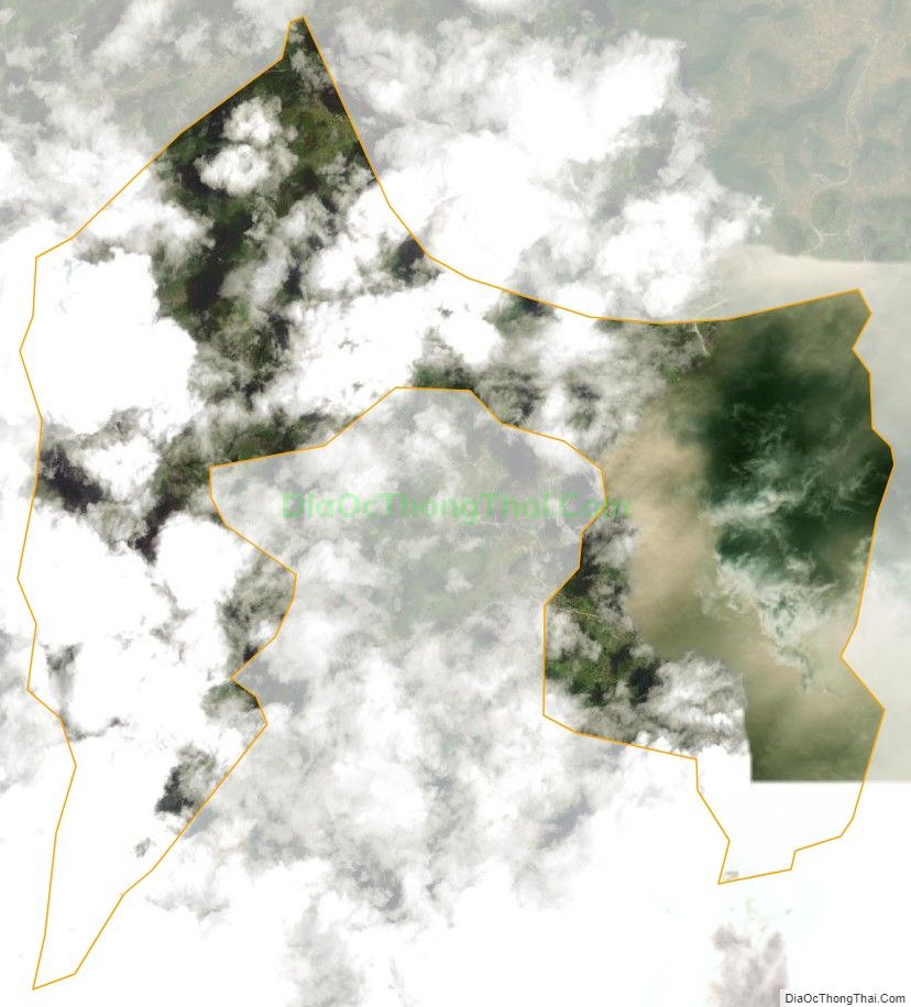 Bản đồ vệ tinh xã Sủng Trà, huyện Mèo Vạc
