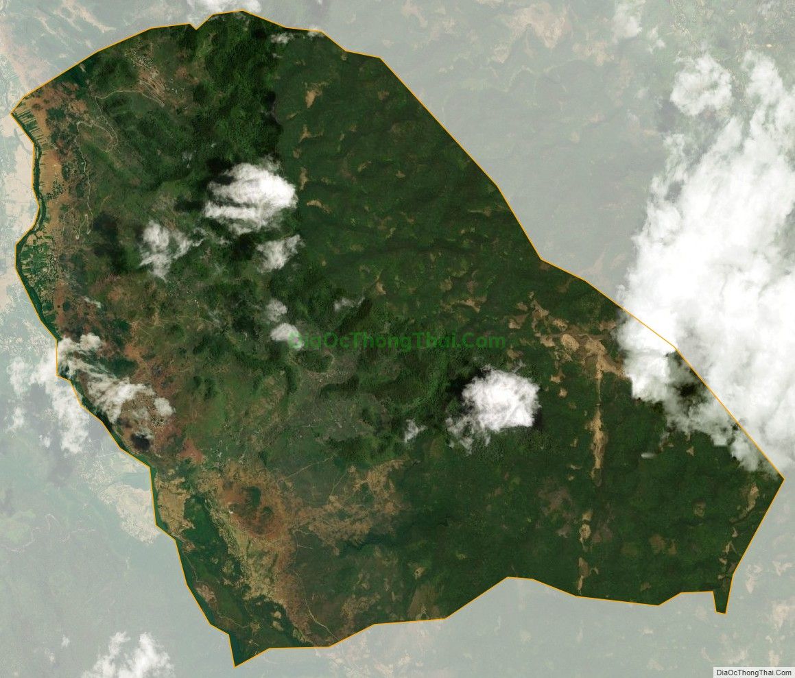 Bản đồ vệ tinh xã Lùng Tám, huyện Quản Bạ