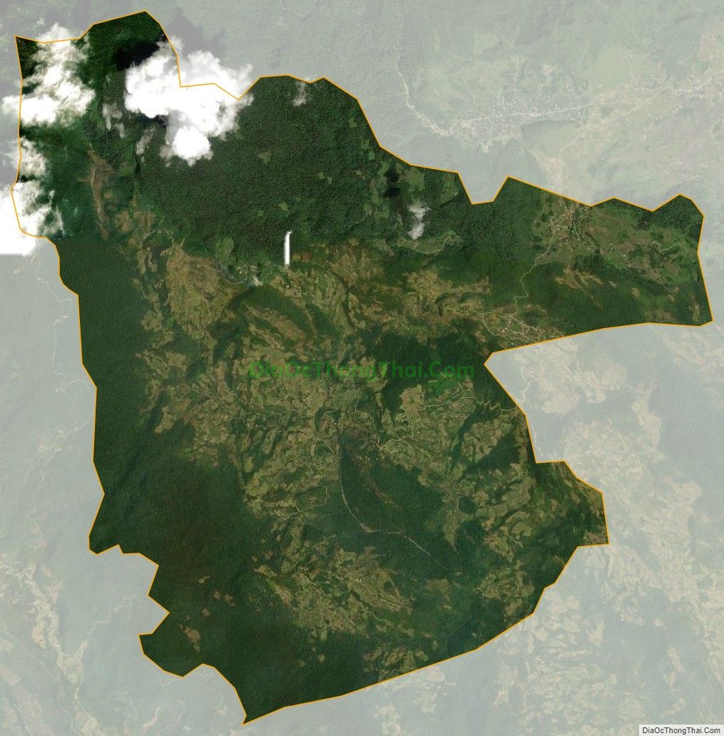 Bản đồ vệ tinh xã Tả Ván, huyện Quản Bạ