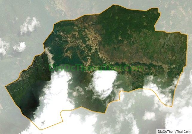 Bản đồ vệ tinh xã Thái An, huyện Quản Bạ