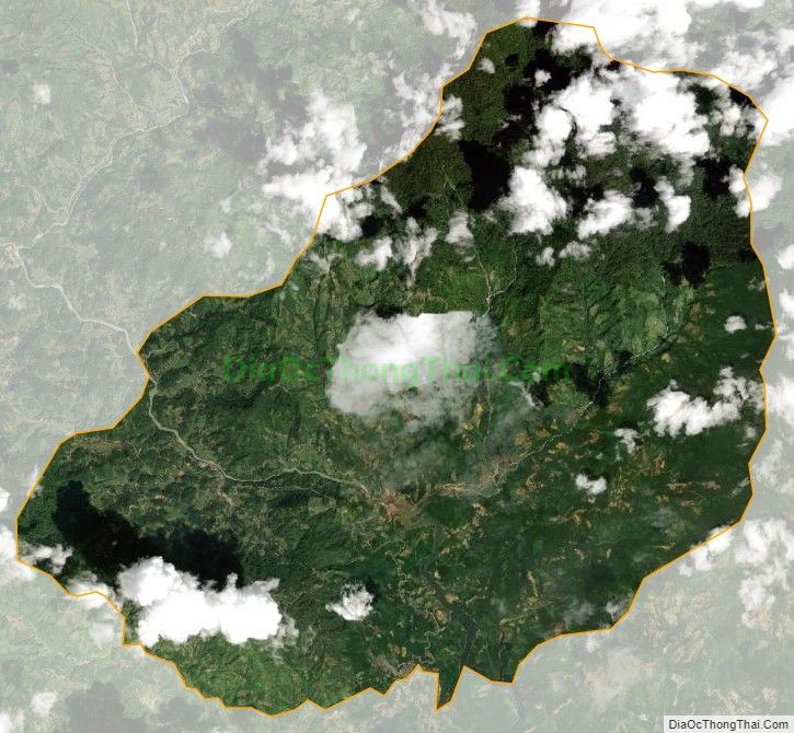 Bản đồ vệ tinh xã Tân Nam, huyện Quang Bình