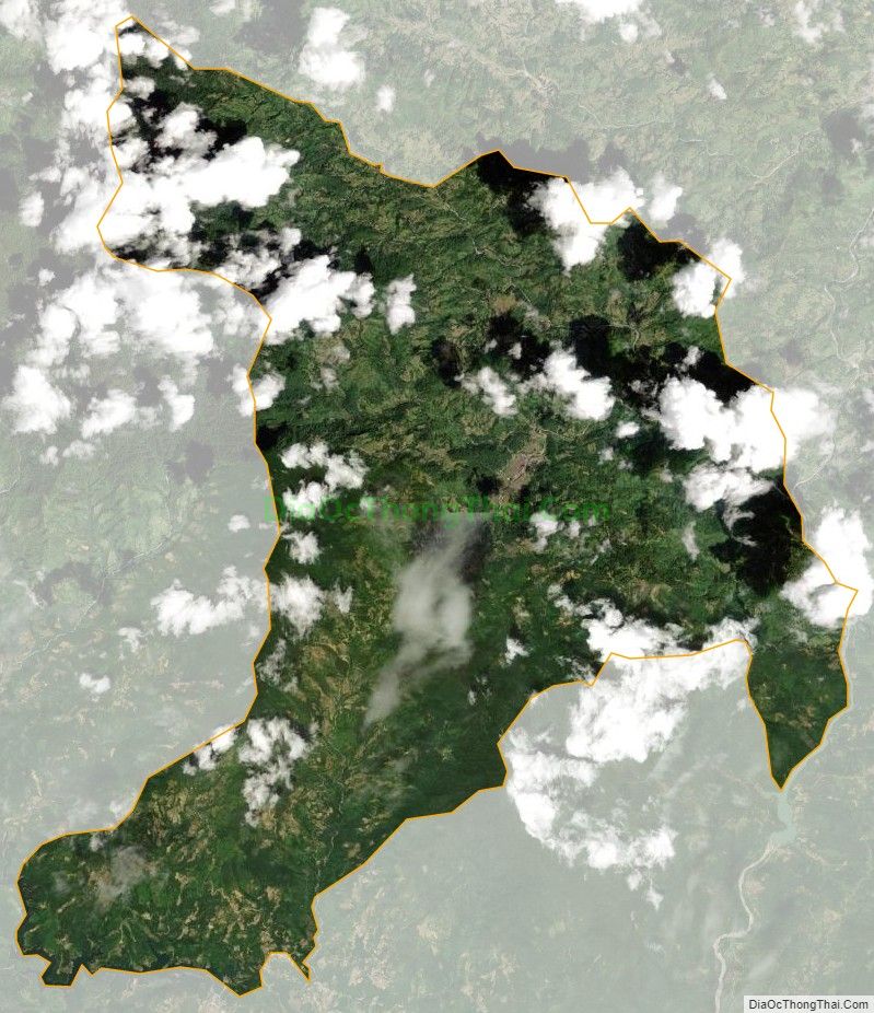 Bản đồ vệ tinh xã Tiên Nguyên, huyện Quang Bình
