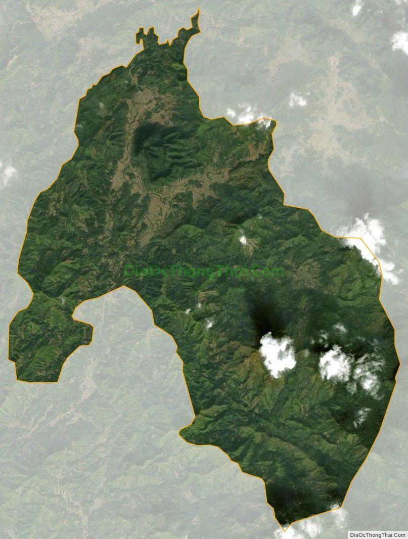 Bản đồ vệ tinh xã Bạch Ngọc, huyện Vị Xuyên