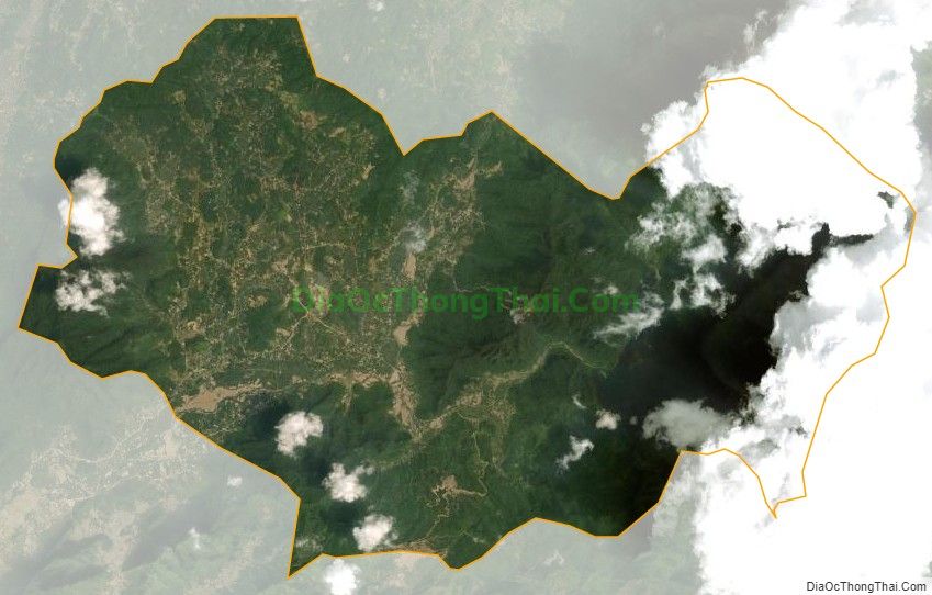 Bản đồ vệ tinh xã Linh Hồ, huyện Vị Xuyên