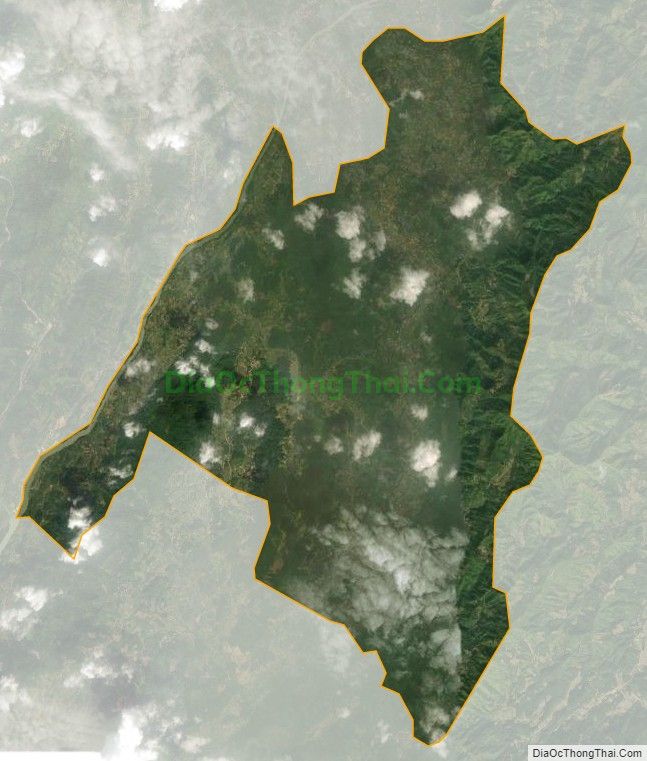 Bản đồ vệ tinh xã Trung Thành, huyện Vị Xuyên