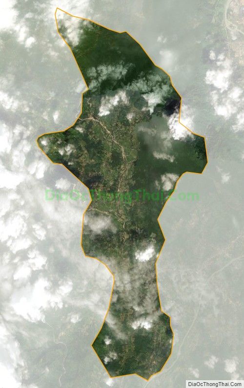 Bản đồ vệ tinh xã Việt Lâm, huyện Vị Xuyên