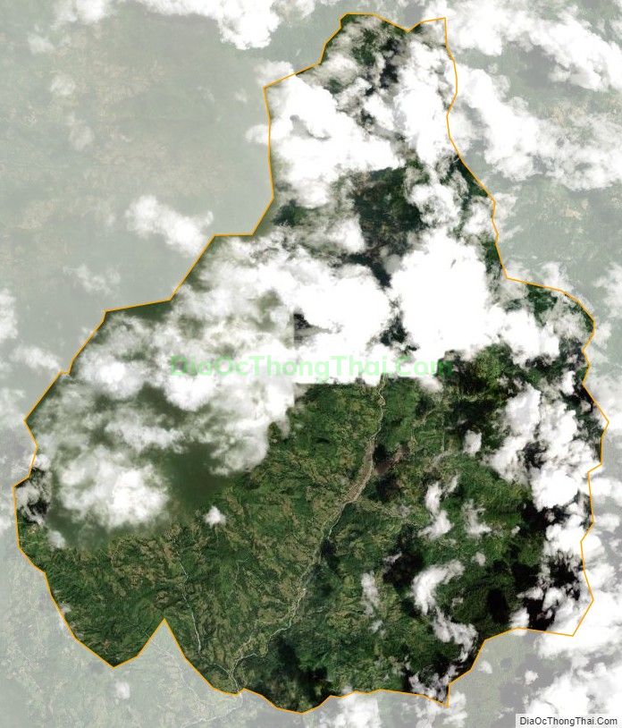 Bản đồ vệ tinh xã Quảng Nguyên, huyện Xín Mần