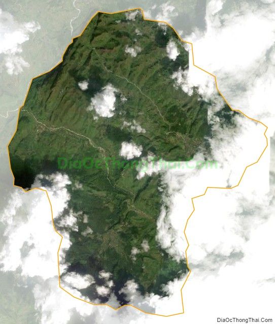 Bản đồ vệ tinh xã Du Tiến, huyện Yên Minh
