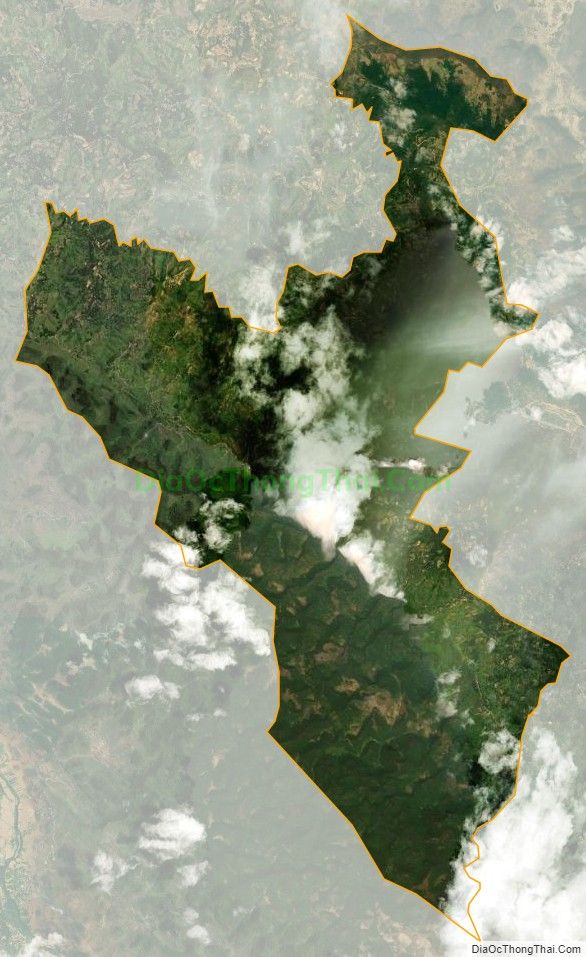 Bản đồ vệ tinh xã Lao Và Chải, huyện Yên Minh