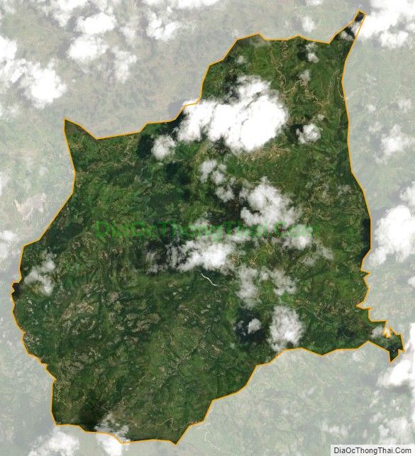 Bản đồ vệ tinh xã Mậu Long, huyện Yên Minh