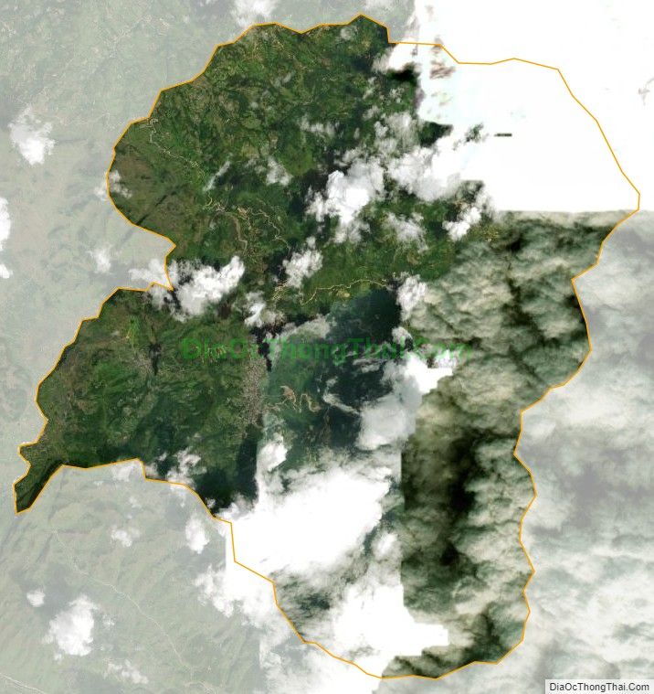 Bản đồ vệ tinh xã Ngọc Long, huyện Yên Minh