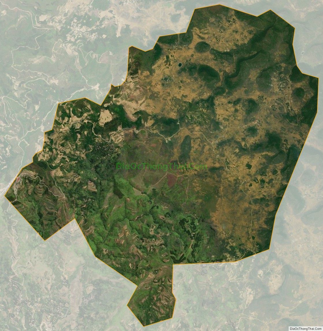 Bản đồ vệ tinh xã Phú Lũng, huyện Yên Minh