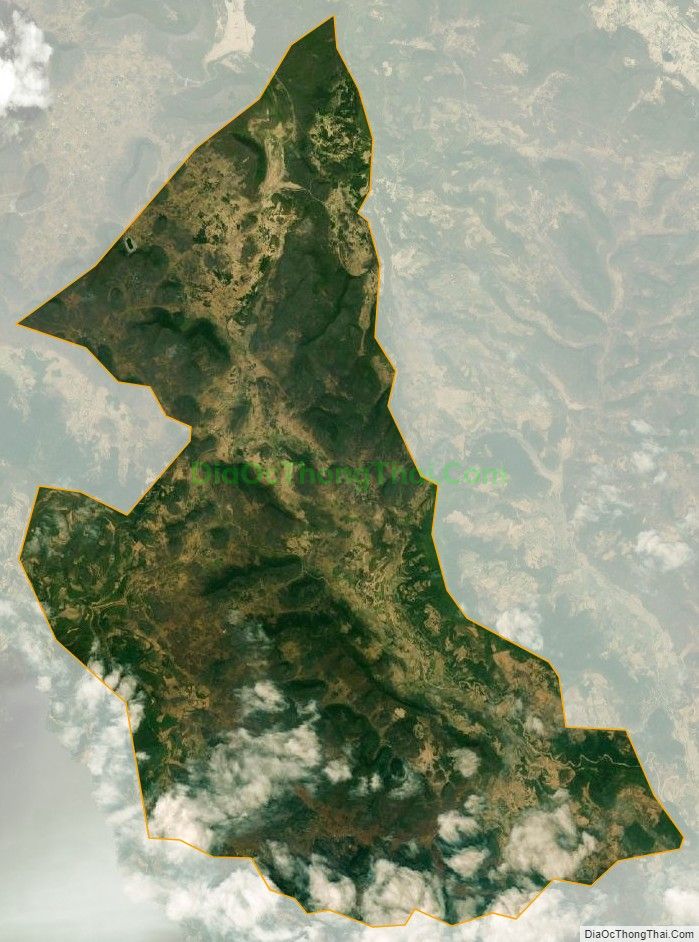 Bản đồ vệ tinh xã Sủng Thài, huyện Yên Minh