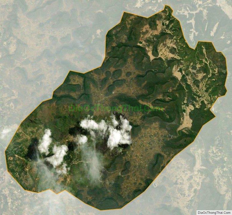 Bản đồ vệ tinh xã Sủng Tráng, huyện Yên Minh