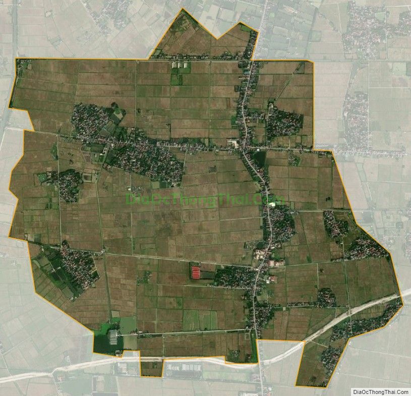 Bản đồ vệ tinh xã La Sơn, huyện Bình Lục