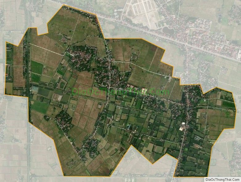 Bản đồ vệ tinh xã Mỹ Thọ (cũ), huyện Bình Lục