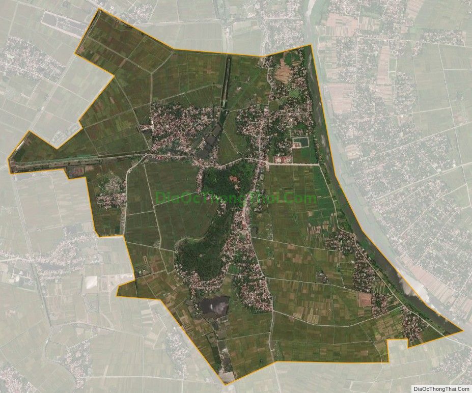 Bản đồ vệ tinh xã Đọi Sơn (cũ), huyện Duy Tiên