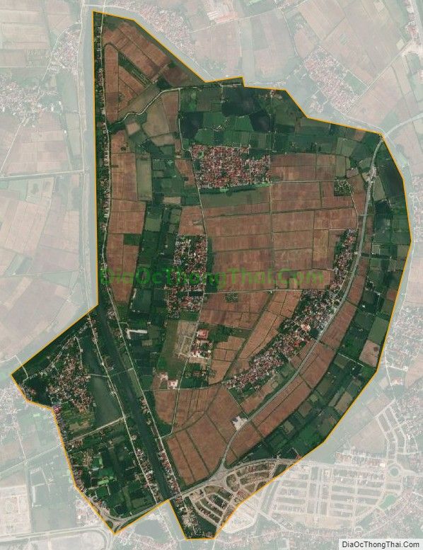 Bản đồ vệ tinh phường Duy Hải, thị xã Duy Tiên