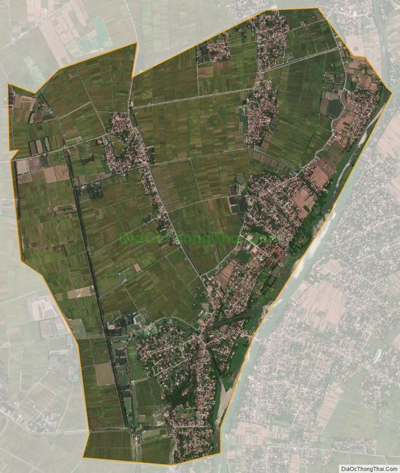 Bản đồ vệ tinh xã Yên Nam, thị xã Duy Tiên