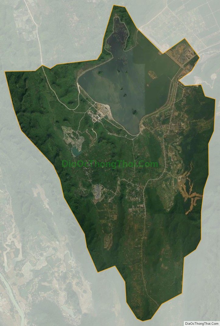 Bản đồ vệ tinh Thị trấn Ba Sao, huyện Kim Bảng