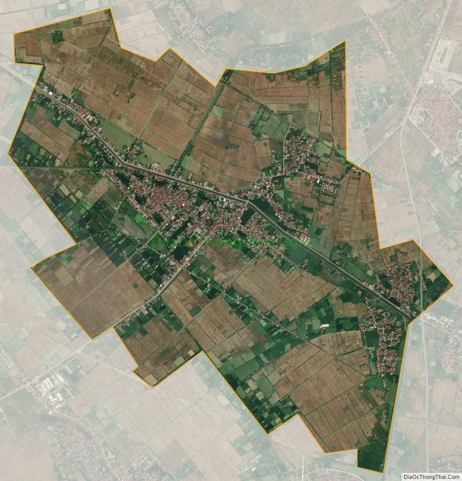 Bản đồ vệ tinh xã Đồng Hóa, huyện Kim Bảng
