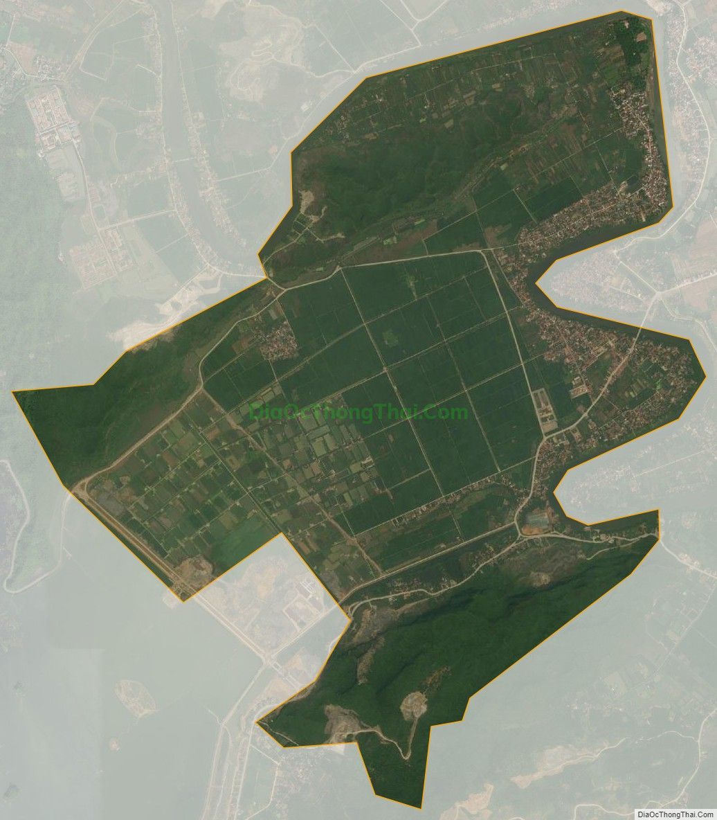 Bản đồ vệ tinh xã Khả Phong, huyện Kim Bảng